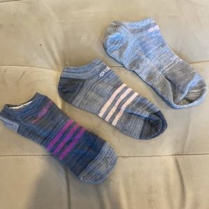 3 mismatched socks